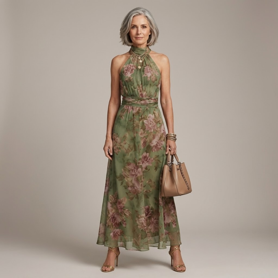 Bella - Elegant Floral Summer Dress