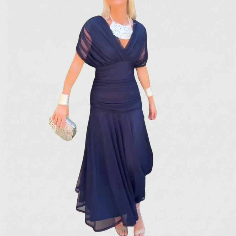 Avery - Elegant Blue Dress
