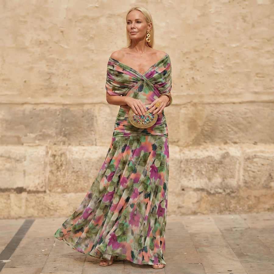 Emily | Colourful Elegant Dress